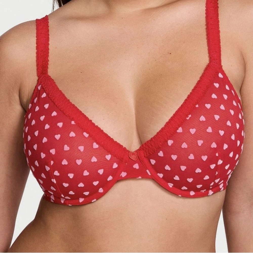 Victorias Secret NWT Tease Unlined Demi Bra 38D